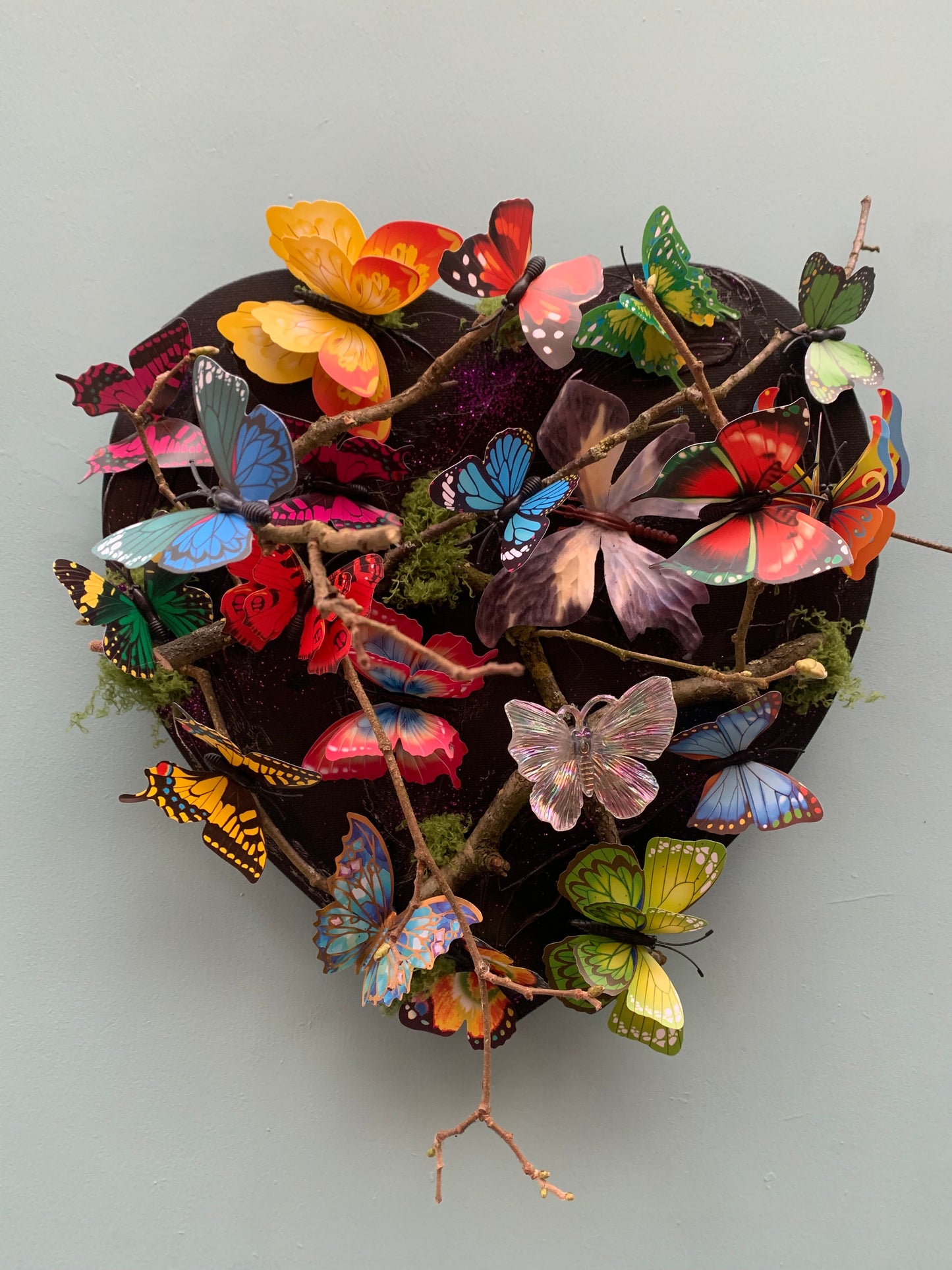 Butterflies at a Heart